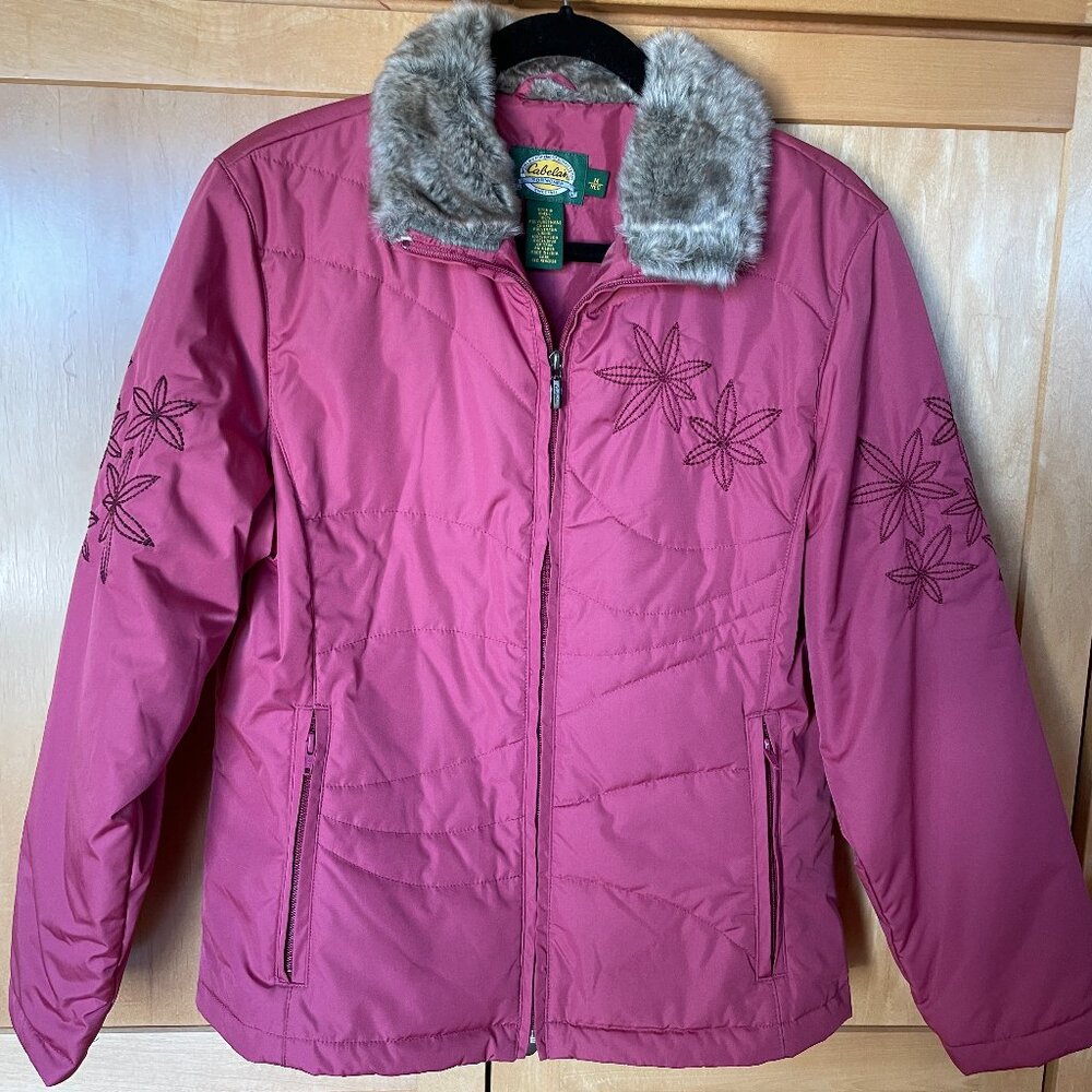 Cabela's Faux Fur - collar Jacket
